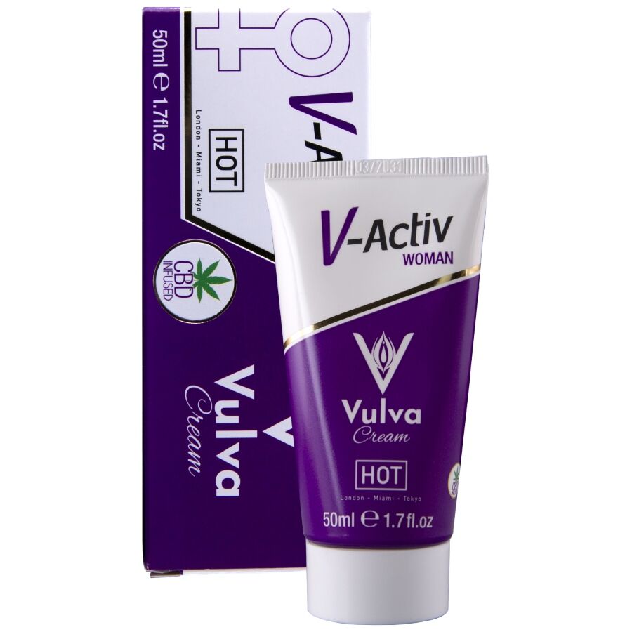 Hot Vulva Cream mit CBD 50ml