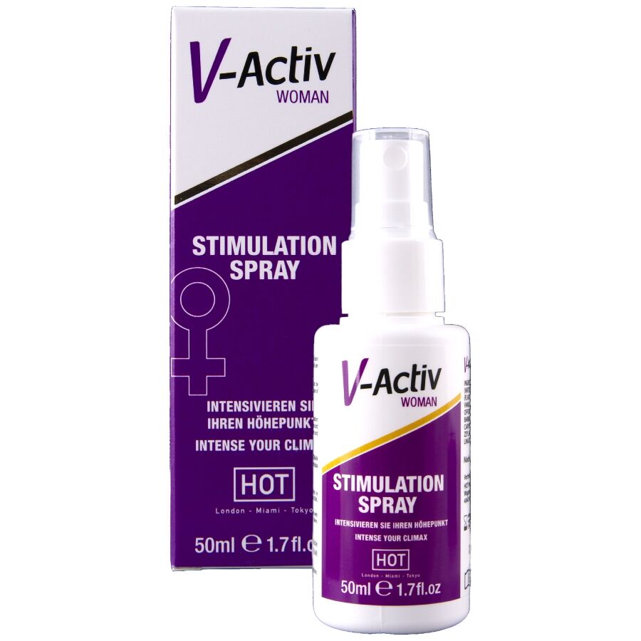 HOT V-Activ Spray de Estimulación para Mujer 50 ml