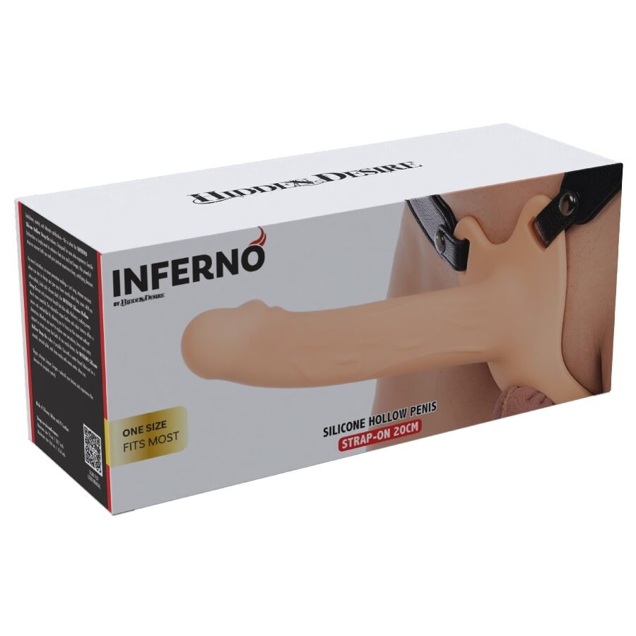Hidden Desire Inferno Penis Sleeve Strap-On 20 cm