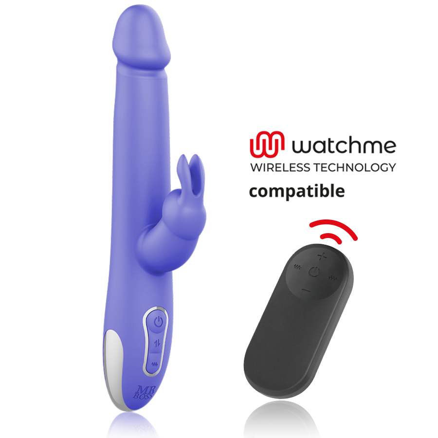 Mr. Boss Arturo Vibrator & Rotator con Control Remoto WatchMe