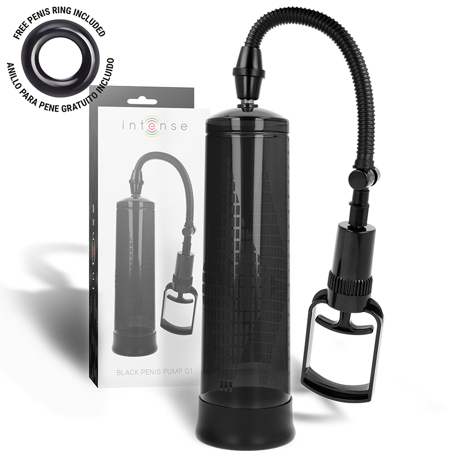 Intense Pump Black 01 - Bomba de Vacío para Hombre