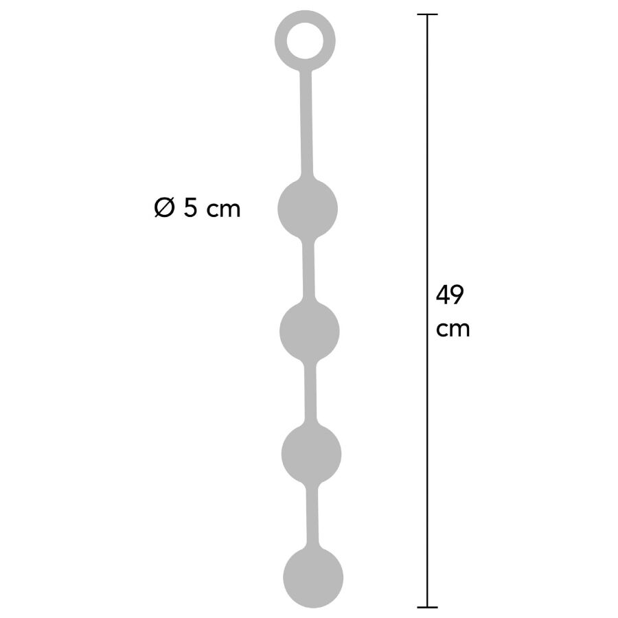 Hidden Desire Extreme Heavy Anal Stretcher Plug L - Silicona Líquida