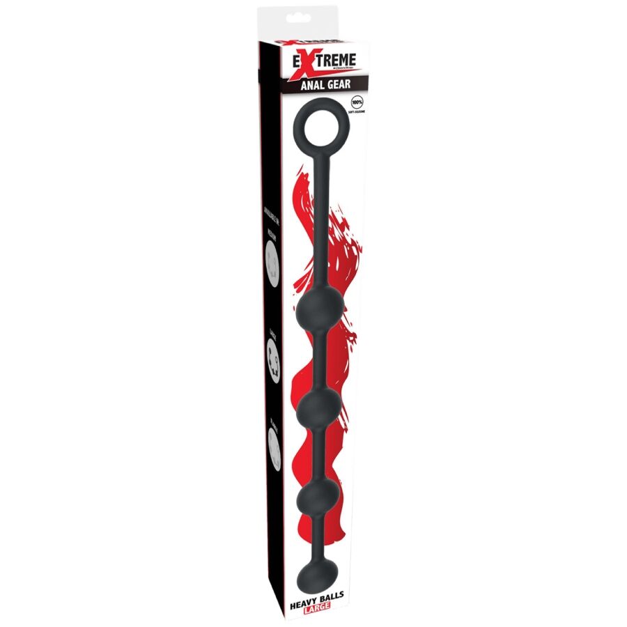Hidden Desire Extreme Heavy Anal Balls Large - Bolas Anales 100% Silicona