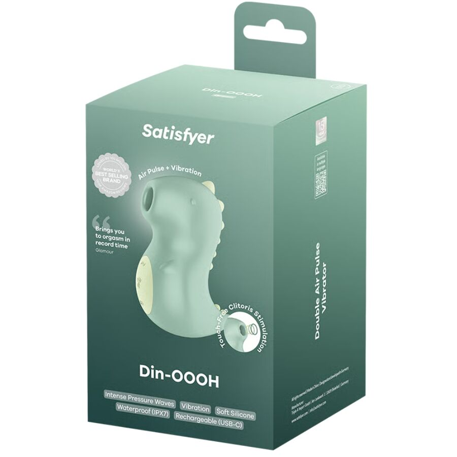 Satisfyer DIN-OOOH Vibrator & Air Pulse Stimulator