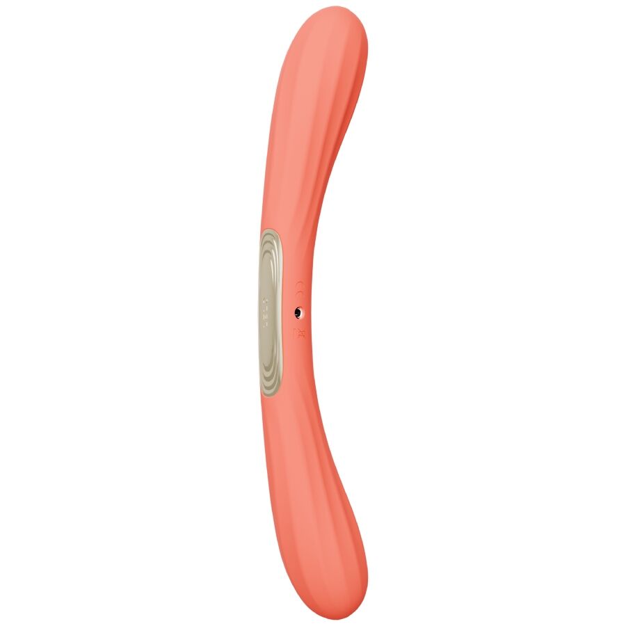 LELO Boomerang Doble Vibrador Coral Red - Juguete para Parejas