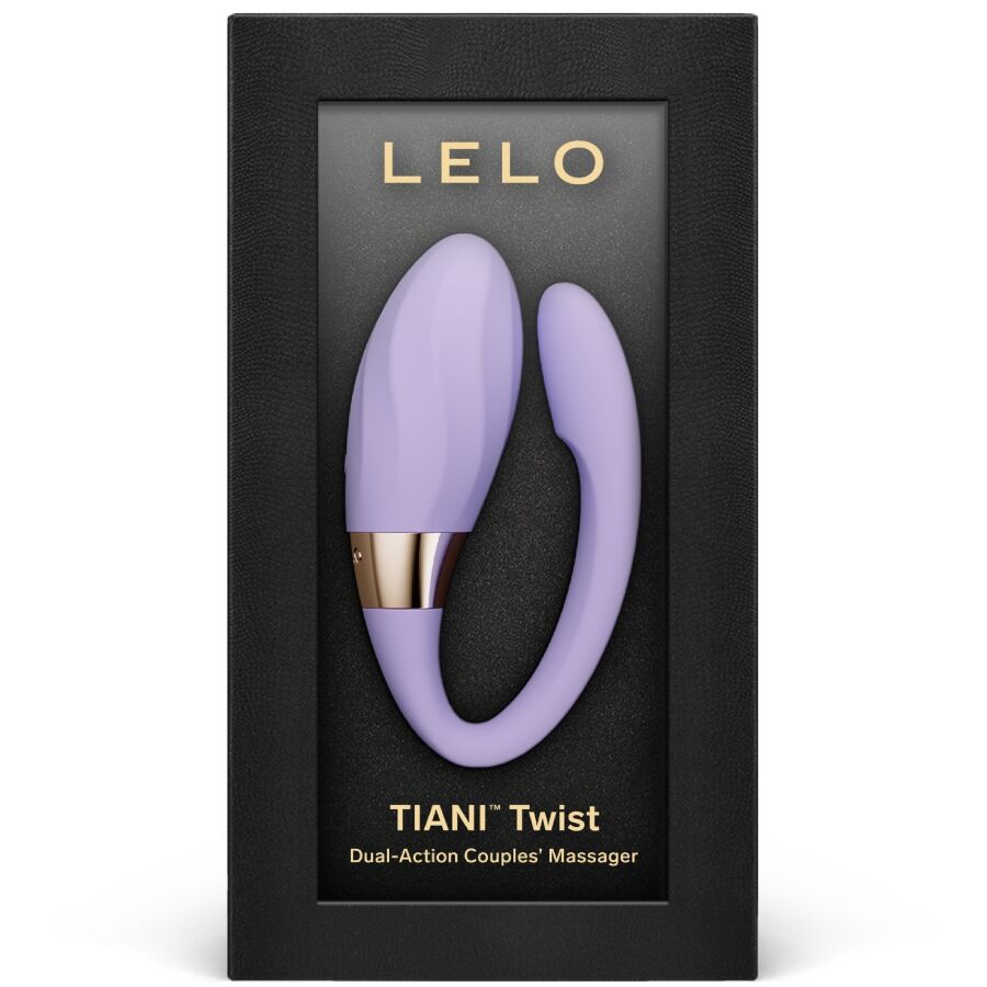 LELO Tiani Twist - Vibrador para Parejas en Lavanda
