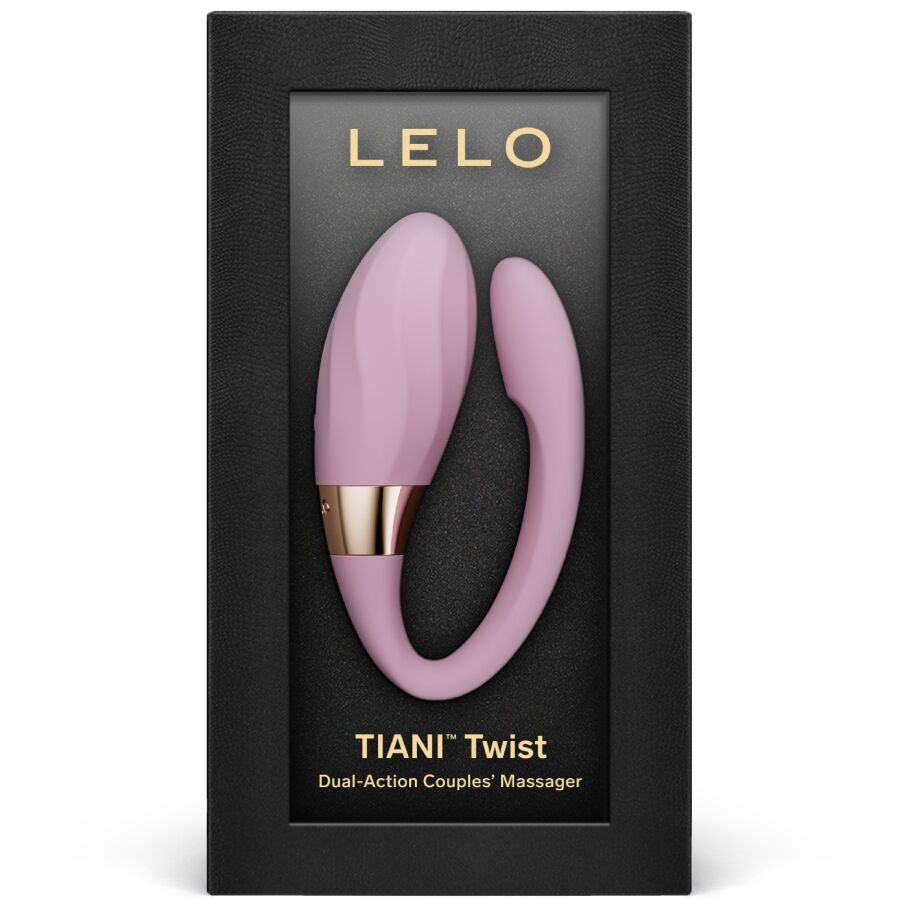 LELO Tiani Twist - Vibrador para Parejas Silicona Rosa