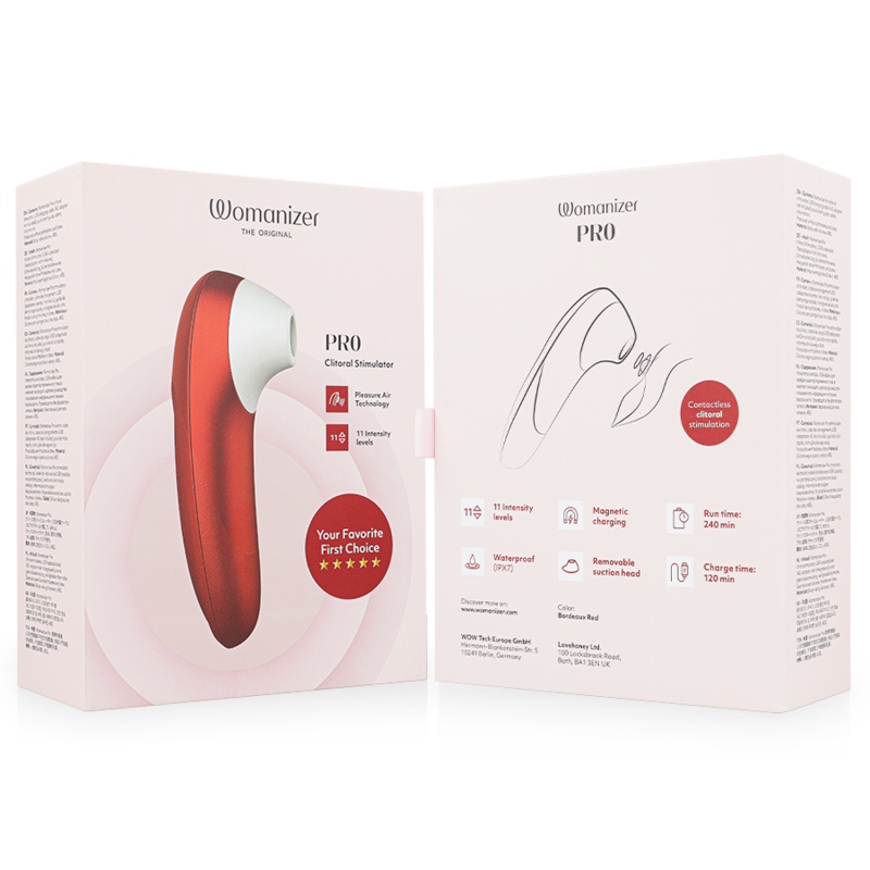 Womanizer Pro Vibrant - Estimulador Clitoral