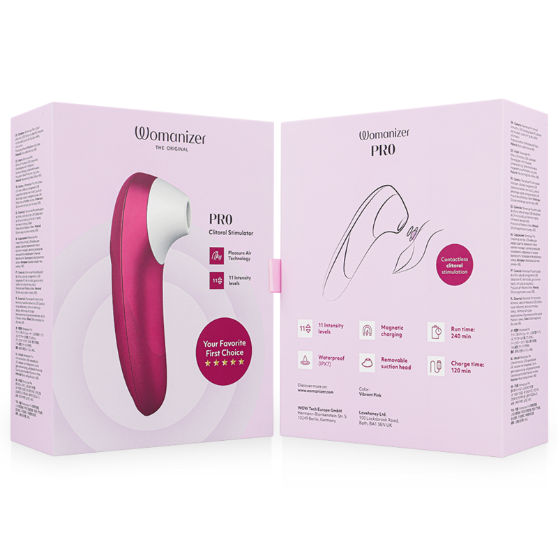 Womanizer Pro Vibrant - Estimulador Clitoral