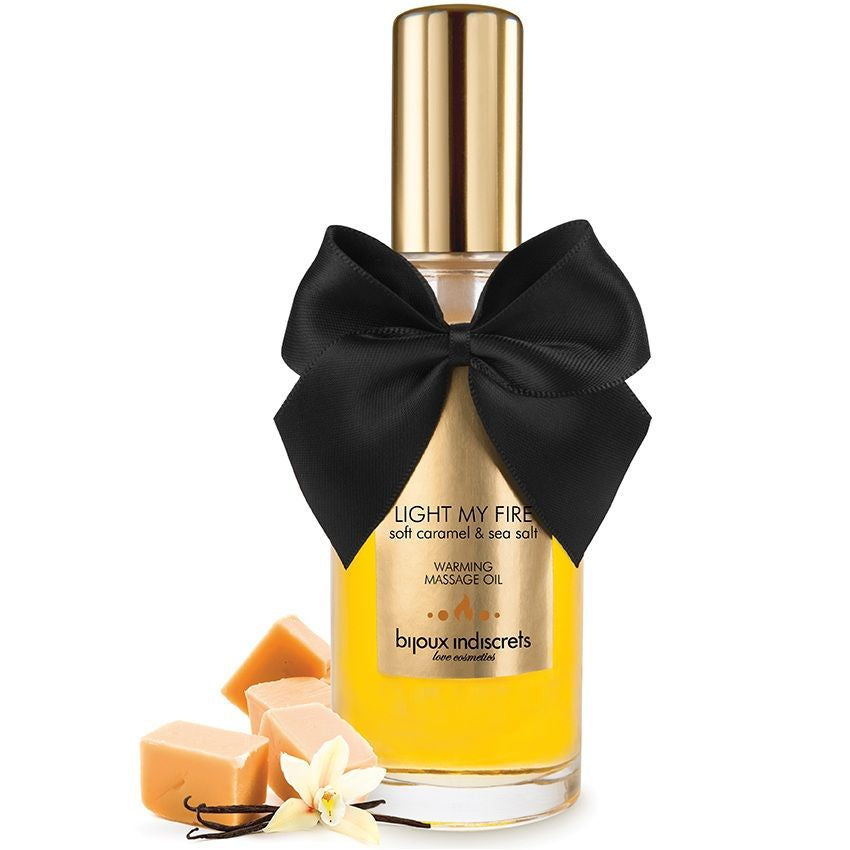 Bijoux Massage Oil Heat Effect Aroma Caramelo