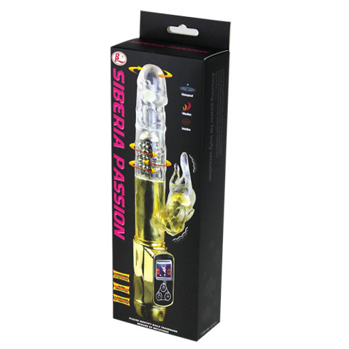 Baile Rabbit Siberia Passion Gold - Vibrador Rotativo