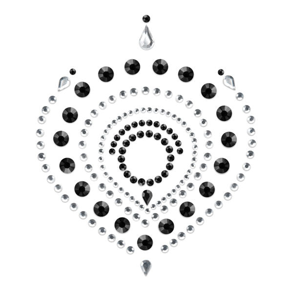 Bijoux Indiscrets Flamboyant - Joyería Corporal Black & Silver