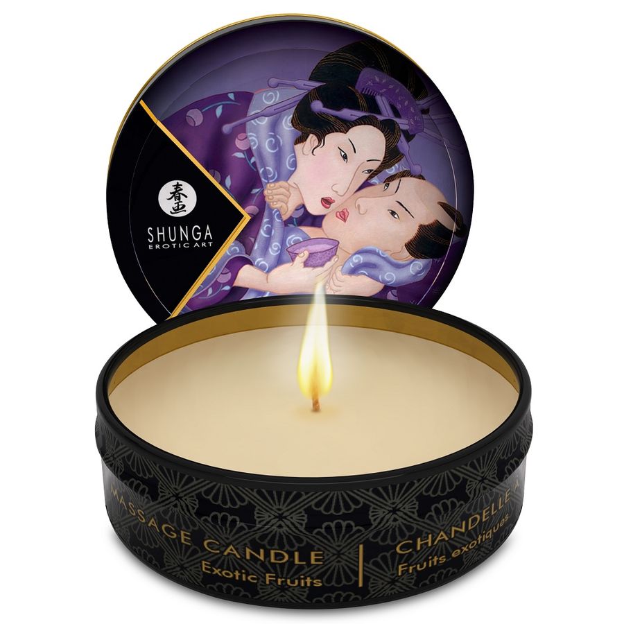 Shunga Mini Caress by Candlelight Display - Pack 24 Velas de Masaje