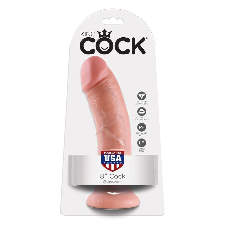 King Cock 8 Dildo Flesh - 20,3 cm