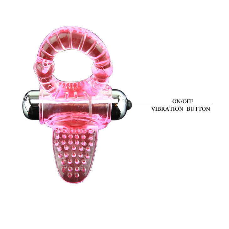 Anillo Vibrador Sweet Abs 10 Ritmos Pink - Baile For Him
