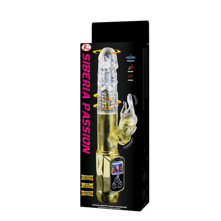 Baile Rabbit Siberia Passion Gold - Vibrador Rotativo