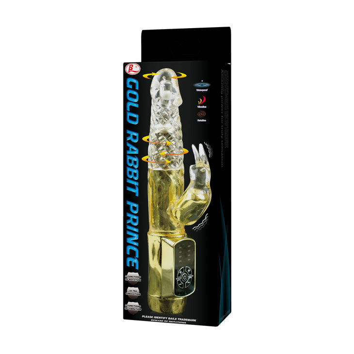 Baile US Rabbit Gold Prince - Vibrador Rotativo