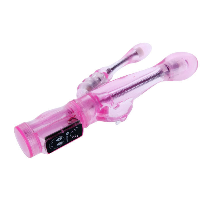 Vibrador Flexible Baile con Estimulador Anal