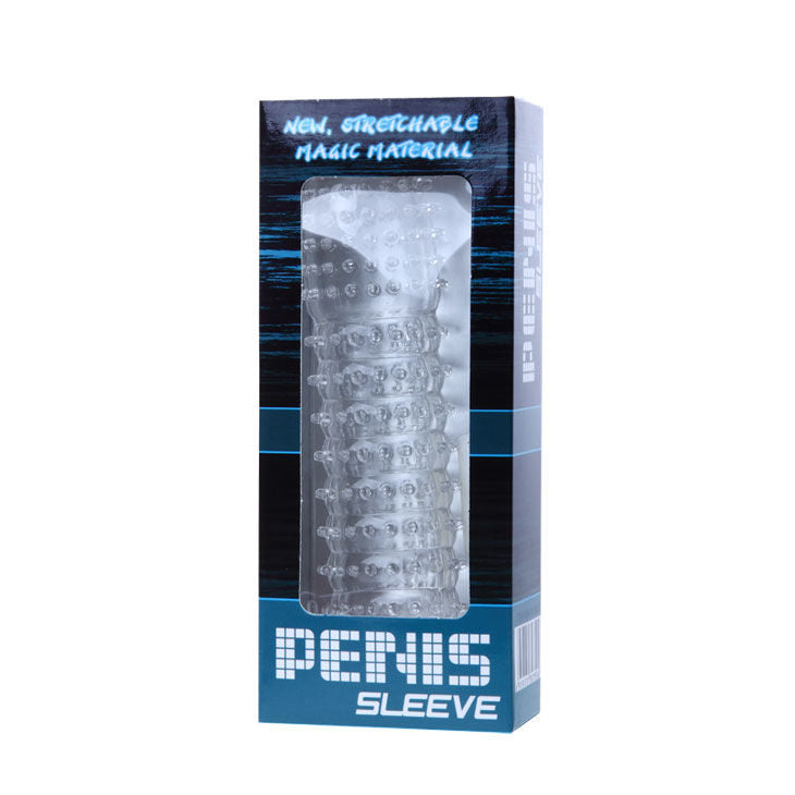 Funda Peneana Estimuladora BAILE - 14 cm con Puntos de Estimulación