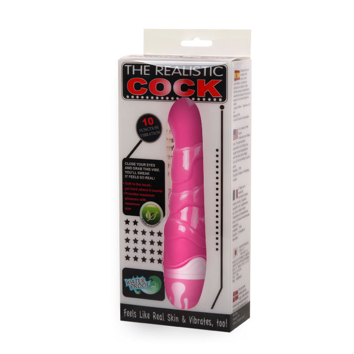 The Realistic Cock Pink 21.8 cm - Vibrador Realista