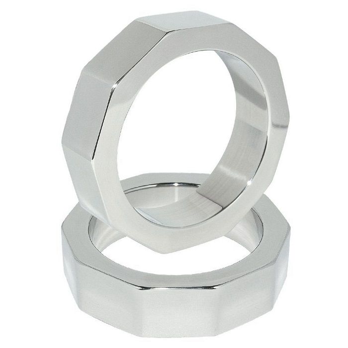 Metal Hard Penis and Testicle Nut Ring 45 mm