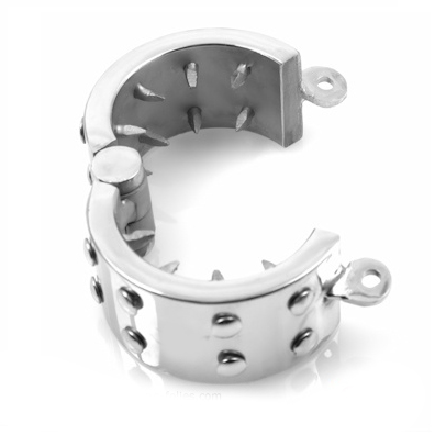 Metal Hard Anillo de Castidad Anti-Erección - Restricción BDSM