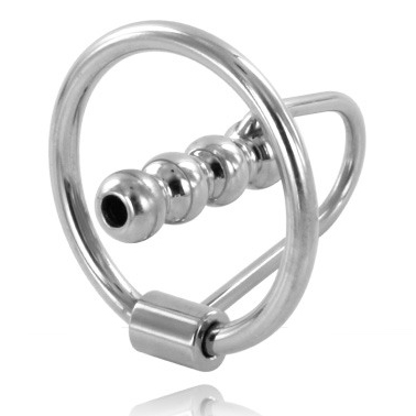 Metal Hard - Anillo para Glande con Plug Uretral 30mm