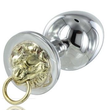 METAL HARD Anal Plug Steel Tiger - Estimulador Anal Acero Inoxidable