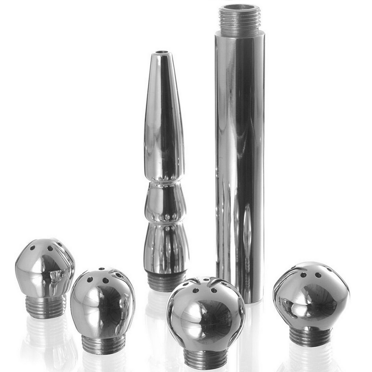 Metal Hard - Set de Limpieza Vaginal y Anal 5 Piezas