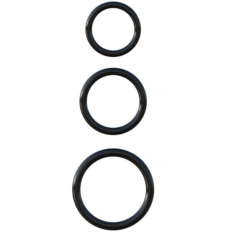 Fantasy C-Ringz Silicone 3 Ring Stamina Set