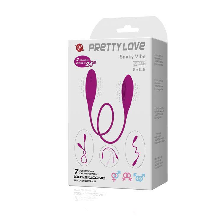 Pretty Love Snaky Deluxe Vibrator 7V