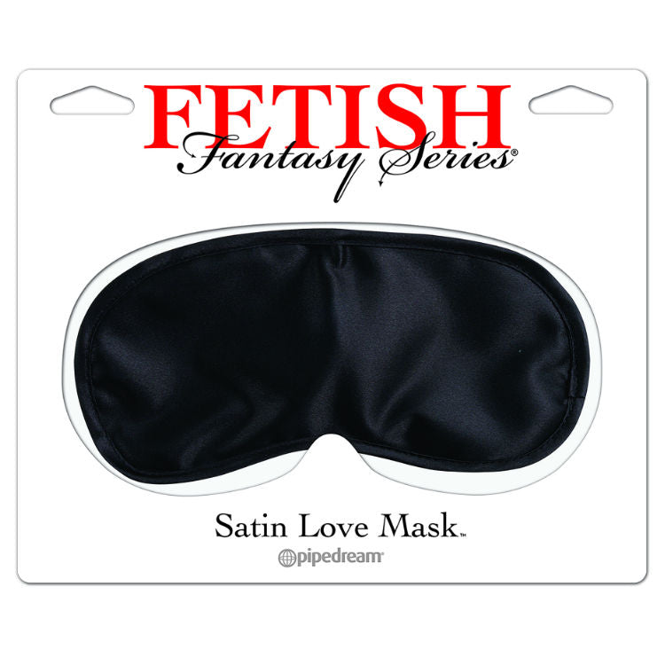 Fetish Fantasy Series Satin Love Mask Black - Antifaz de Satén