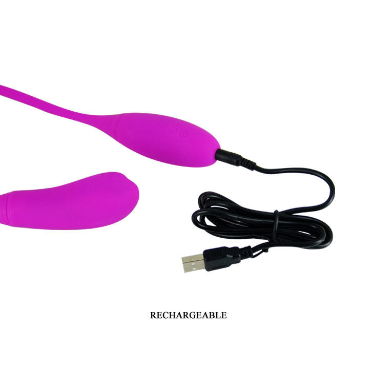 Pretty Love Smart Snaky Vibe - Vibrador con 7 Modos + 3 Funciones Tickling