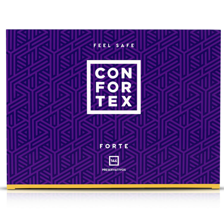 Confortex Preservativo Nature Forte 144 Unidades