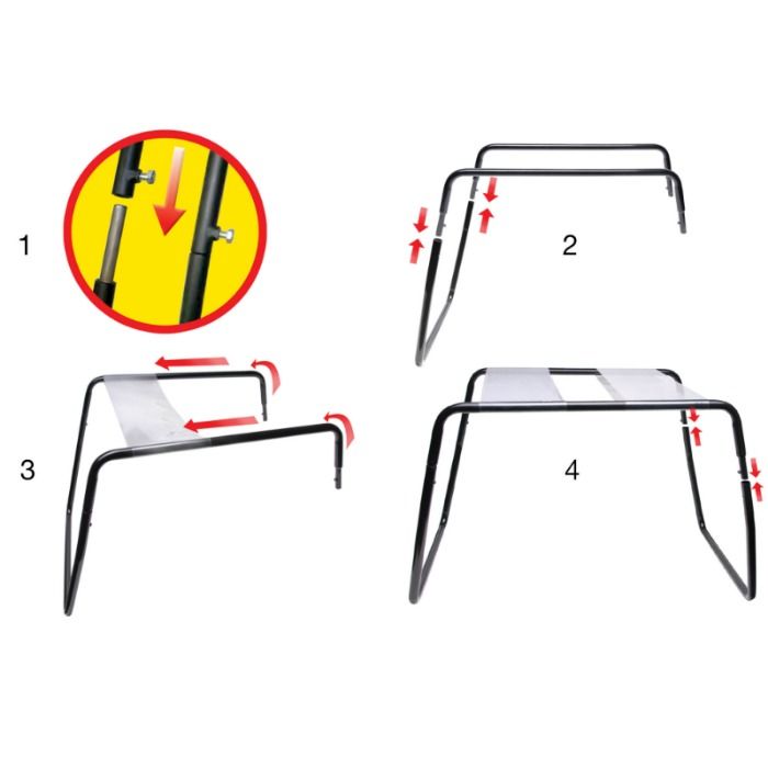Fetish Fantasy Series The Incredible Sex Stool - Taburete Sexual Desmontable