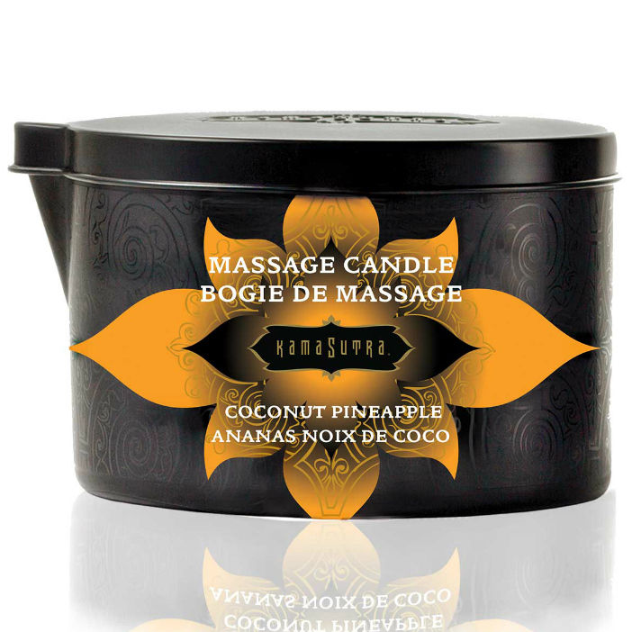 Vela de Masaje Kamasutra Coco y Piña 170gr
