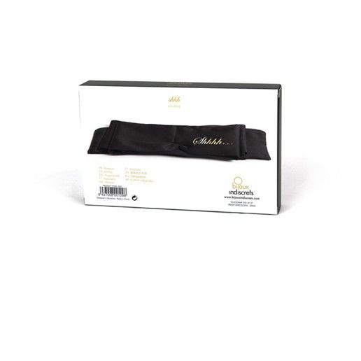 SHHH Mask - Antifaz de Satén Negro Bijoux Indiscrets
