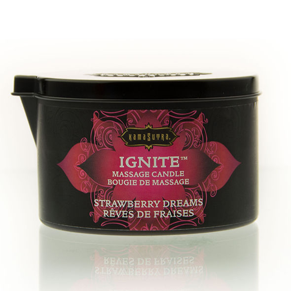 Kamasutra Strawberry Dreams Massage Candle 170gr