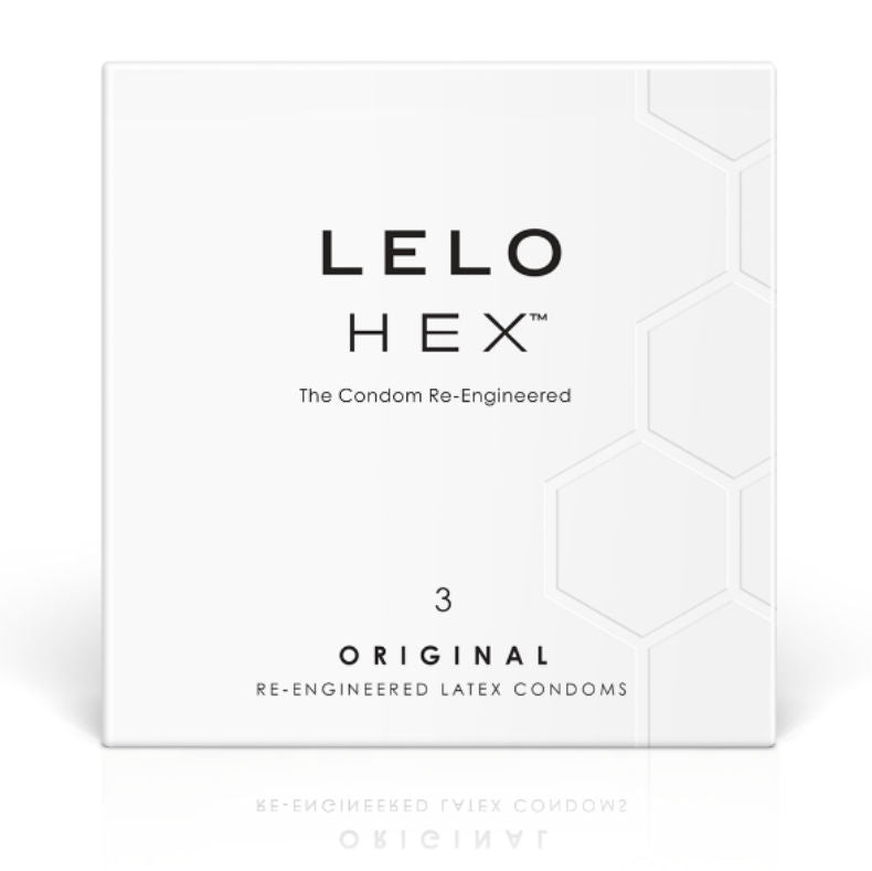 LELO HEX Preservativos - Pack de 3 Unidades