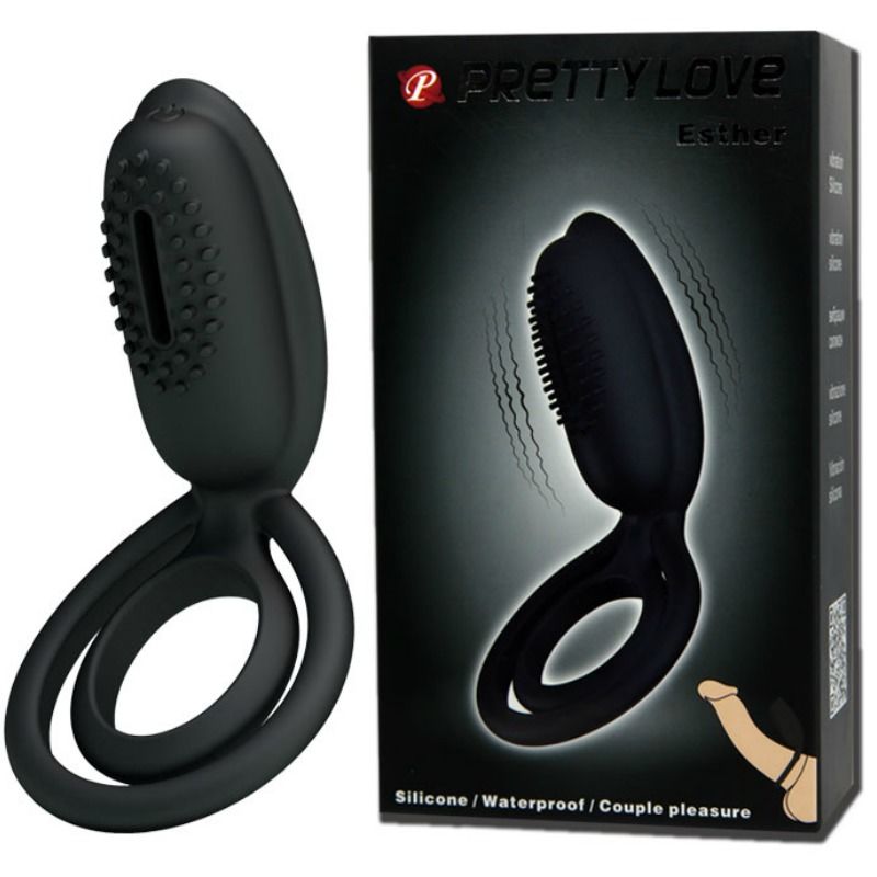 Pretty Love Esther - Anillo Vibrador con Estimulador