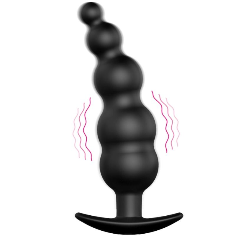 Pretty Love Plug Anal Silicona - 12 Modos Vibración Control Remoto