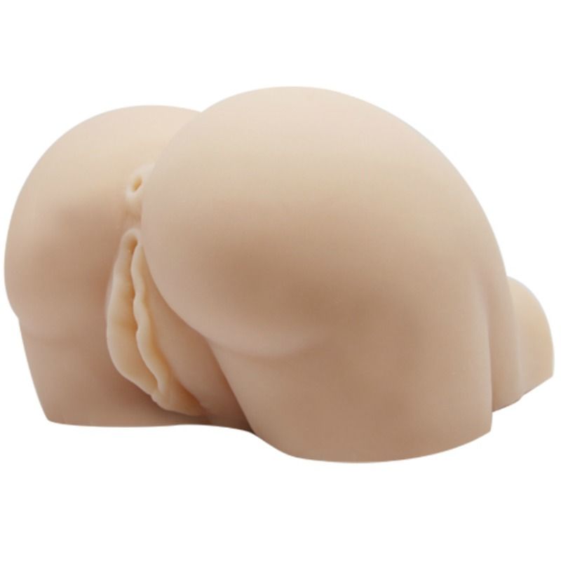 BAILE Realistic Vagina and Anus - Masturbador con Vibración y Control Remoto
