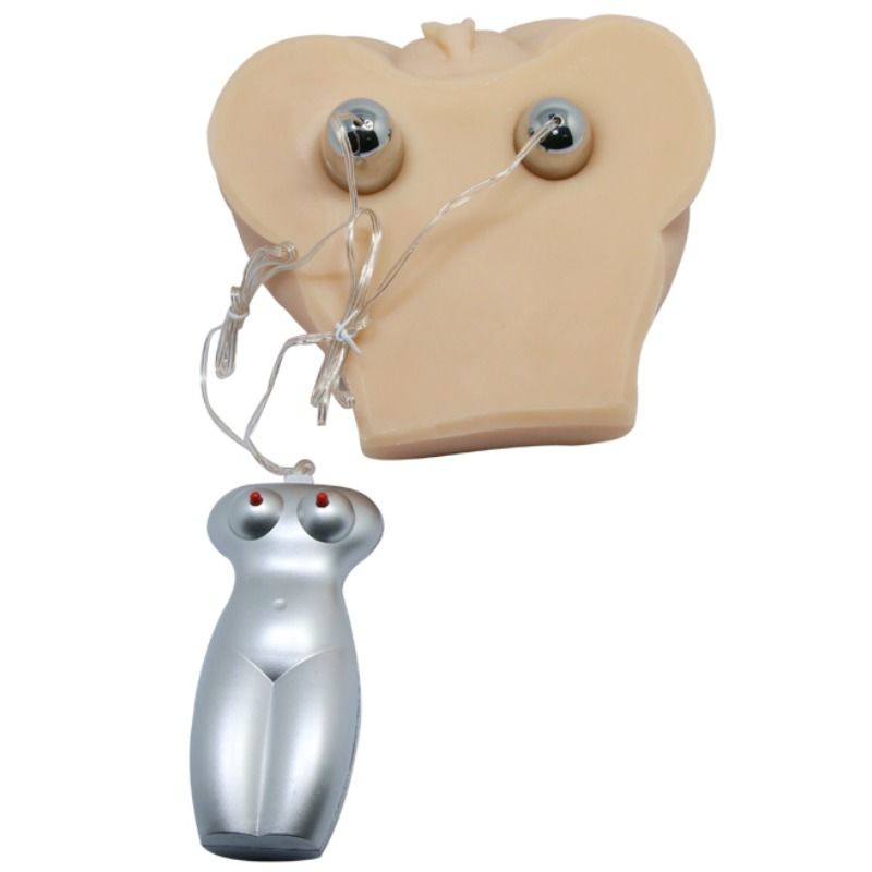 BAILE Realistic Vagina and Anus - Masturbador con Vibración y Control Remoto