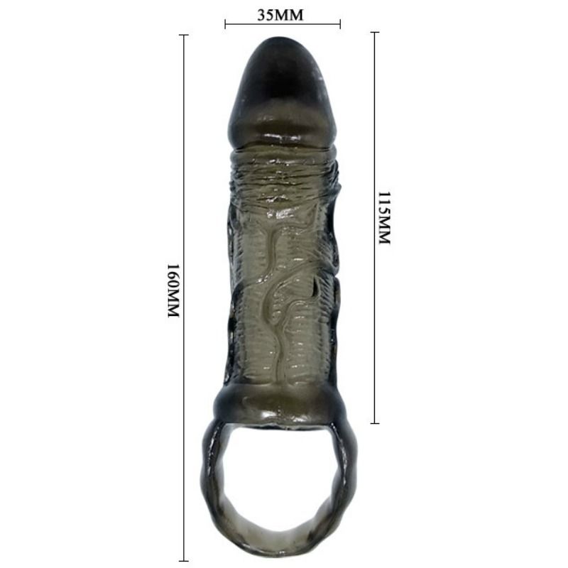 Funda Extensora con Arnés Testicular BAILE FOR HIM 11.5 cm