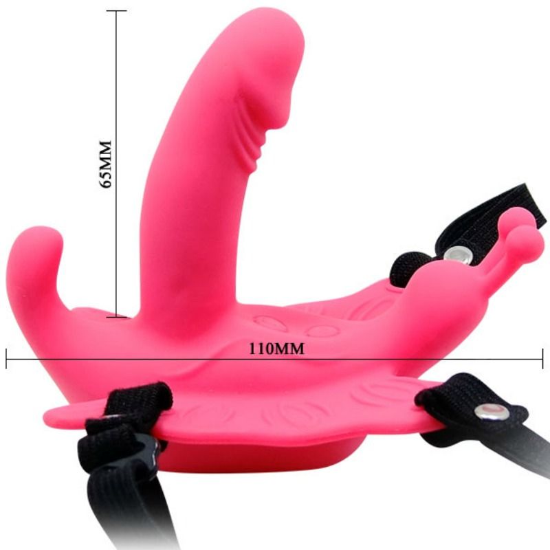 BAILE Ultra Passionate Vibrating Butterfly Harness