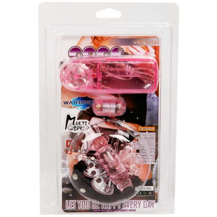 Harness con Mariposa Vibratoria Multivelocidad BAILE