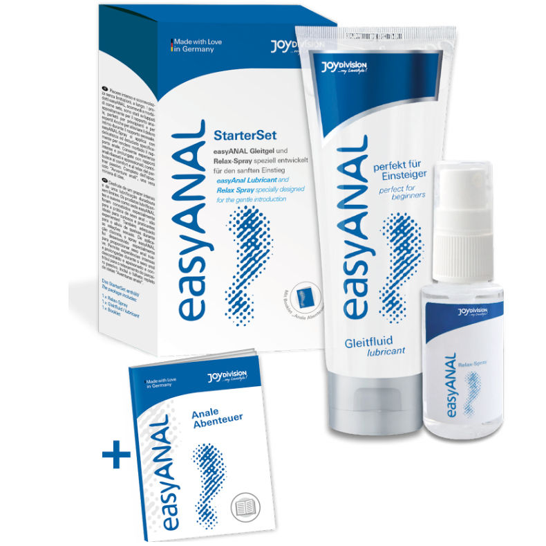 Joydivision Easyanal Starter Set - Lubricante + Relax Spray