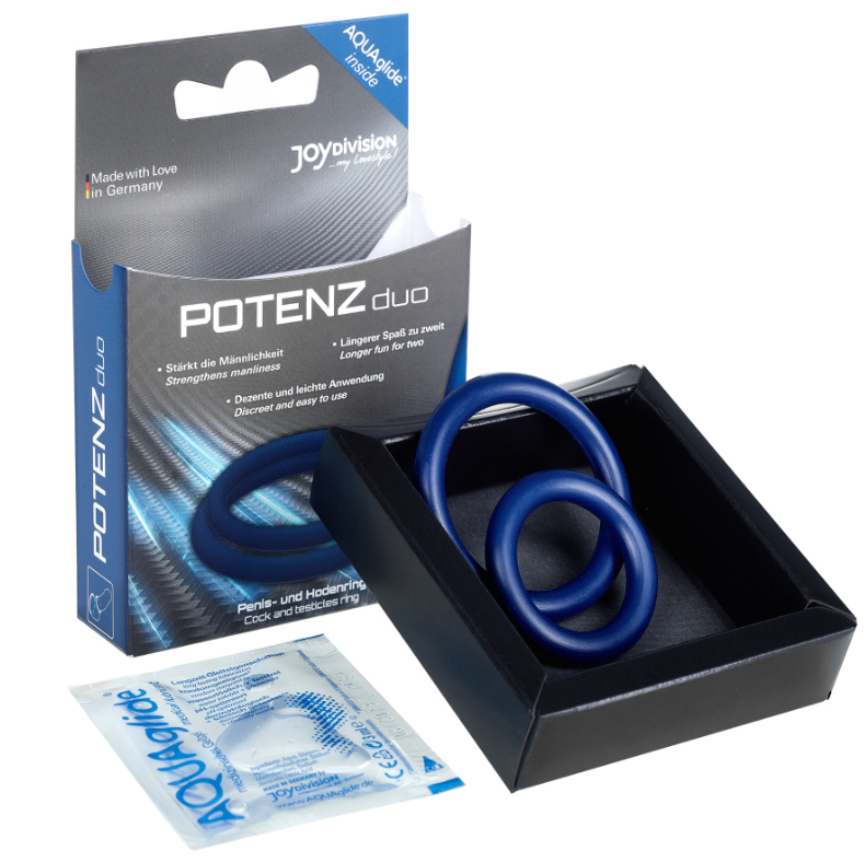 Joydivision Potenzduo Blue Rings - Talla M
