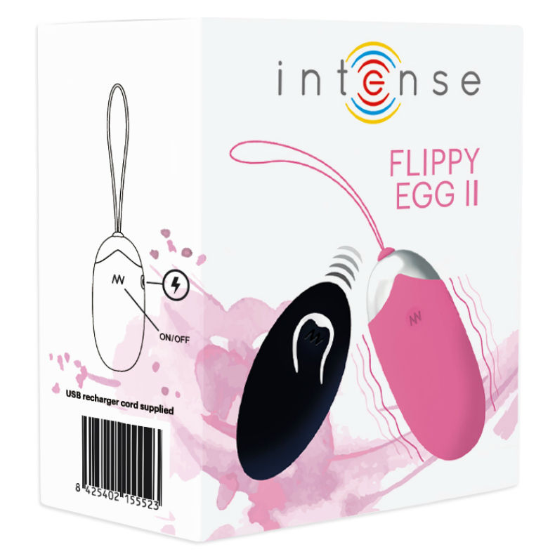 Intense Flippy II - Vibrador con Control Remoto Rosa