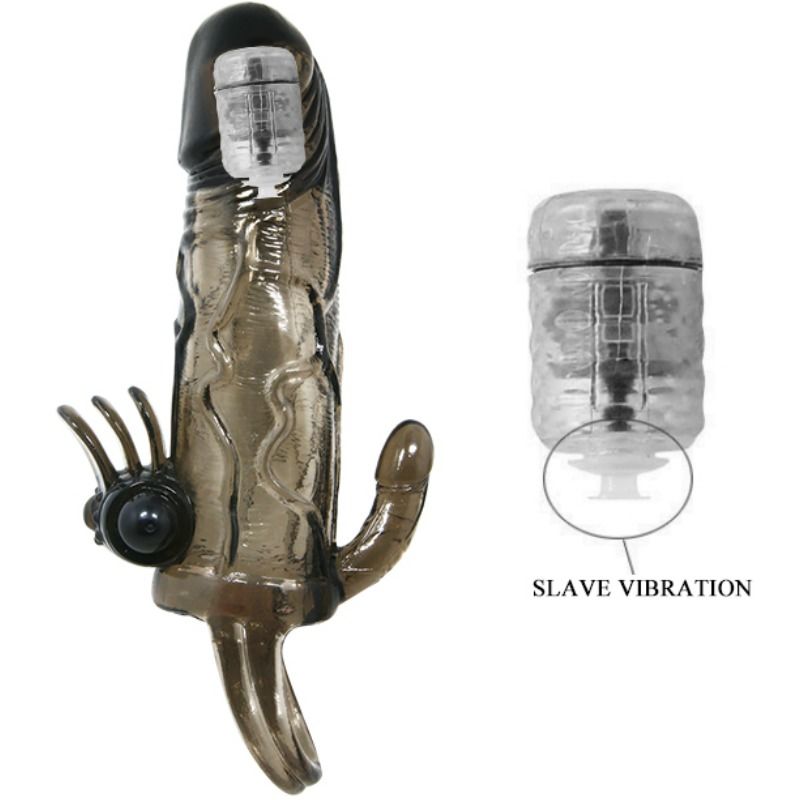 Baile Brave Man - Vibrador Estimulador Dual 16.5 cm